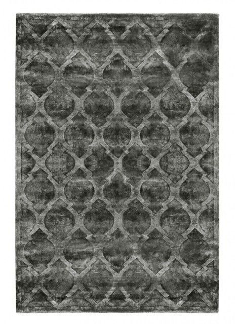 Килим ручної роботи Tanger Dark Gray 160x230, сірий, 1.6 х 2.3 м, Сірий