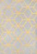 Ковер легкой чистки Favo 160x230, жовтий;сірий, 1.6 х 2.3 м, Желтый, Серый