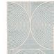 Килим Muse Blue Swirl Rug MU02 80x150 см