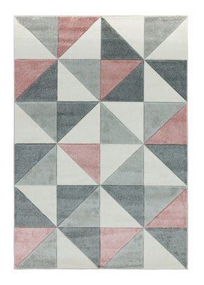 Ковер Sketch SK05 Cubic Pink 160х230 см