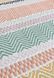 Эко ковер для улицы и дома Boardwalk Pastel Stripe Multi Colour 160х230 см