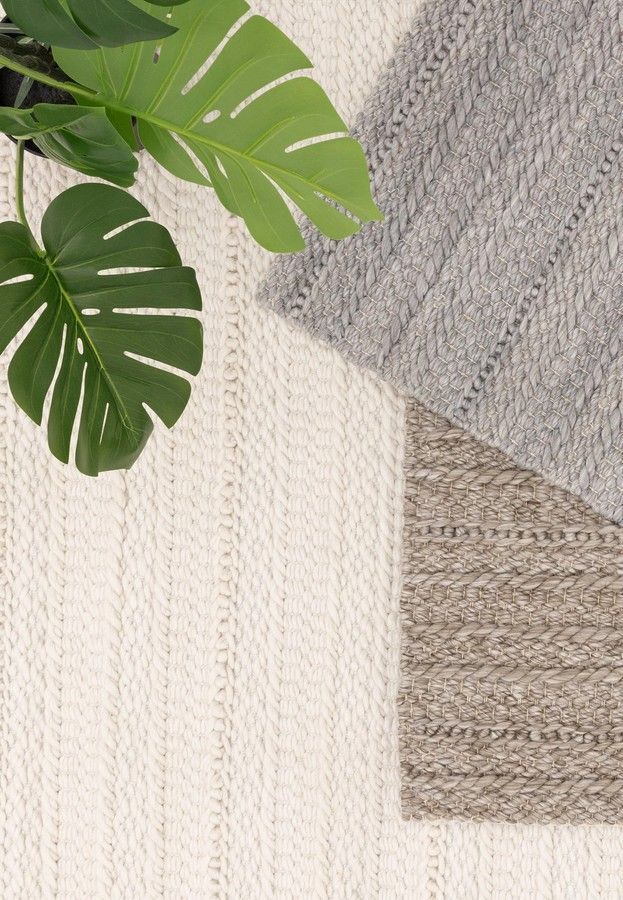 Органічний еко килим для вулиці і дому Grayson Cream 200x290 см