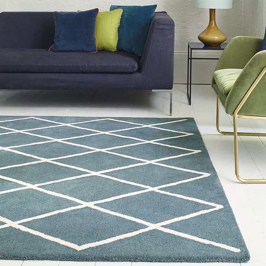 Ковер Albany Diamond Teal 120x170 см
