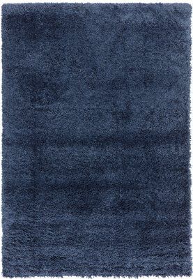Ковер Ritchie Blue мягкий на ощупь лохматый 120x170 см