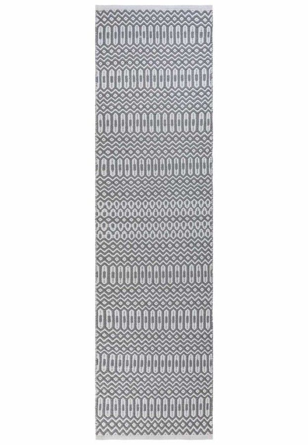 Эко ковер для улицы и дома Halsey Grey Geometric 200x290 см