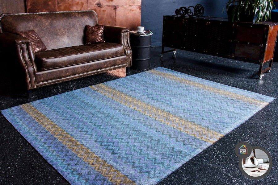 Килим легкої чистки PANCO ROYAL 160x230, Мульті; Синій, 1.6 х 2.3 м, Мульті, Синій