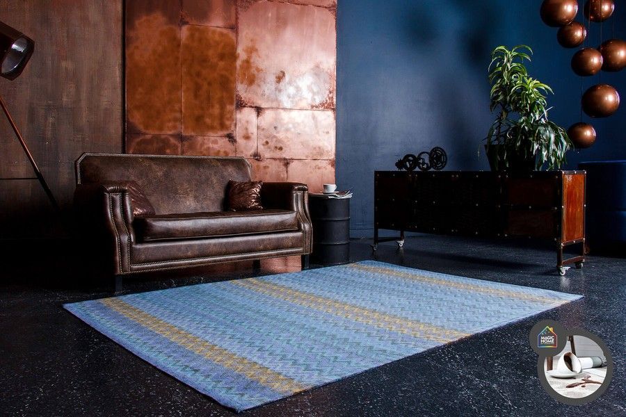 Килим легкої чистки PANCO ROYAL 160x230, Мульті; Синій, 1.6 х 2.3 м, Мульті, Синій