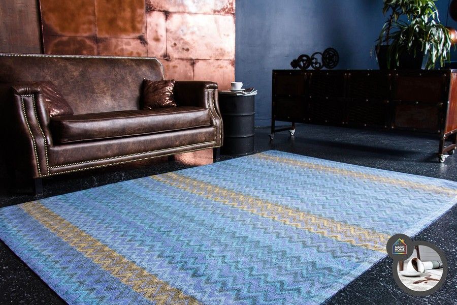 Килим легкої чистки PANCO ROYAL 160x230, Мульті; Синій, 1.6 х 2.3 м, Мульті, Синій