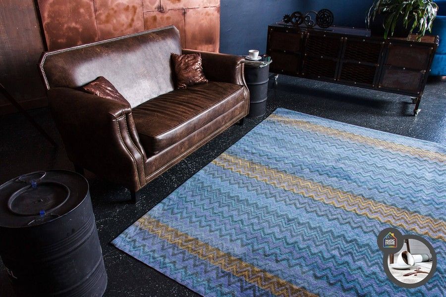 Килим легкої чистки PANCO ROYAL 160x230, Мульті; Синій, 1.6 х 2.3 м, Мульті, Синій