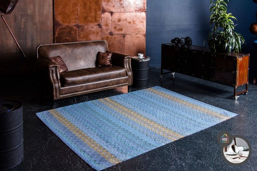 Килим легкої чистки PANCO ROYAL 160x230, Мульті; Синій, 1.6 х 2.3 м, Мульті, Синій