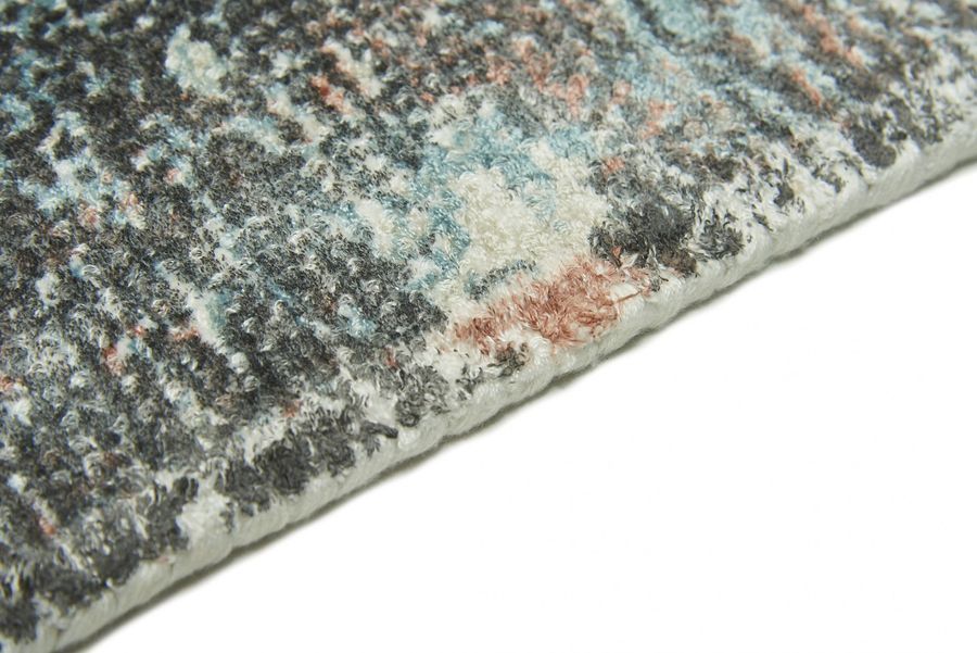 Килим ручної роботи з віскози Sintra Teal Peach 200x300