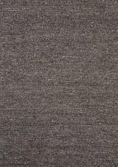 Ковер ручной работы Suelo Charcoal 160x230, сірий, 1.6 х 2.3 м, Серый