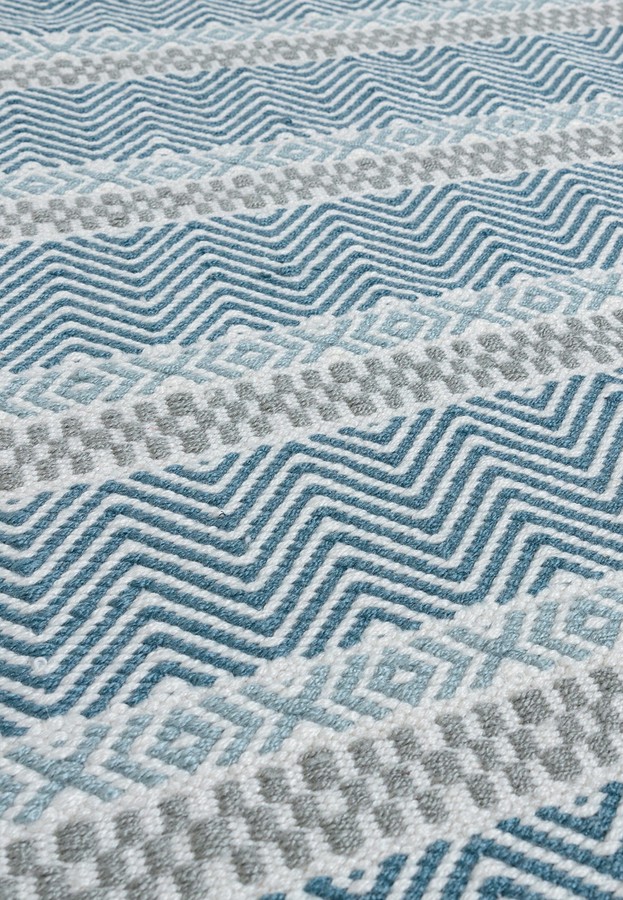 Еко килим для вулиці і дому Boardwalk Blue Stripe Multi Colour 160х230 см