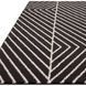 Килим Muse Black Linear Rug MU10 80x150 см
