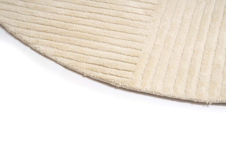 Килим ручної роботи з віскози Sierra Ivory Oval 200x300