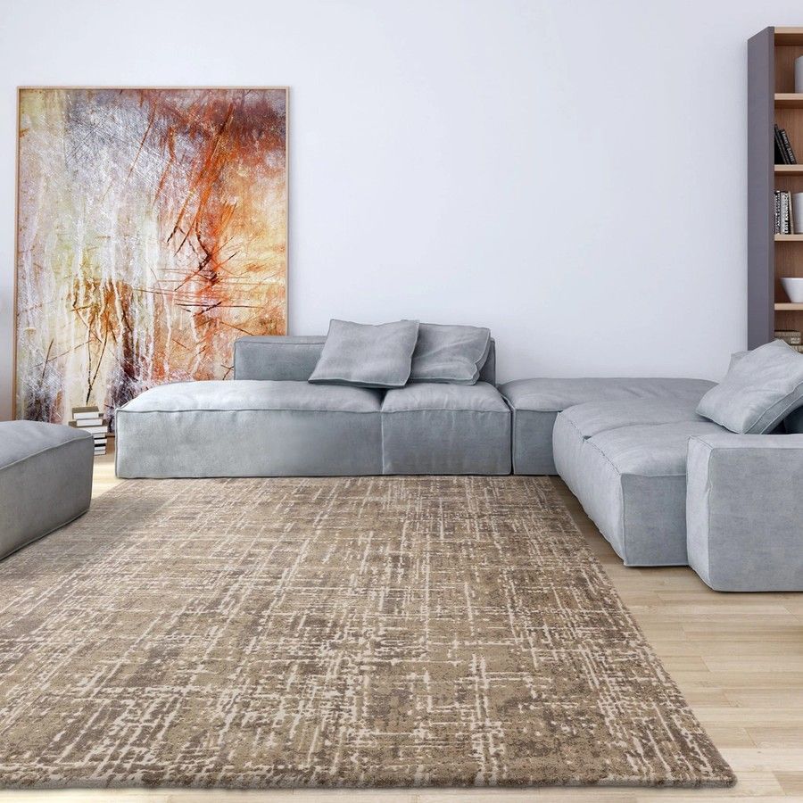 Ковер Kuza Abstract Beige 160x230 см