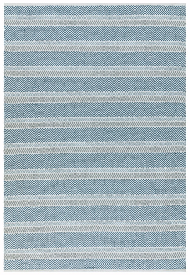 Еко килим для вулиці і дому Boardwalk Blue Stripe Multi Colour 200х290 см