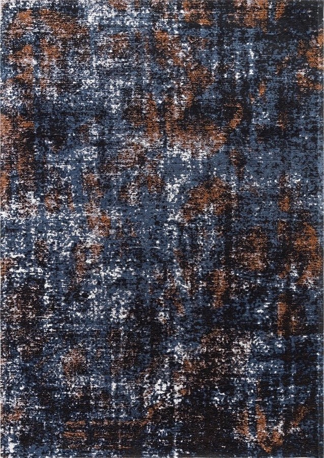 Ковер легкой чистки Flame Rusty Blue 160x230, Мульті; Синій, 1.6 х 2.3 м, Мульти, Синий