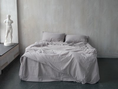 Комплект постельного белья СЕМЕЙНЫЙ LIMASSO OPAL GREY STANDART серый