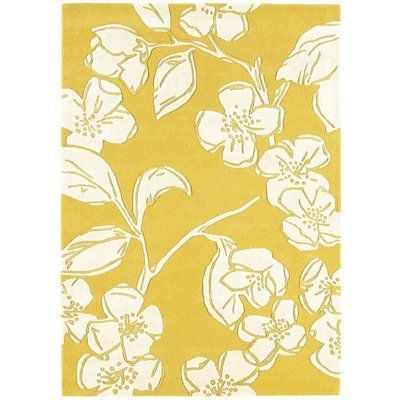 Килим Matrix MAX15 Devore Yellow Floral 160х230 см