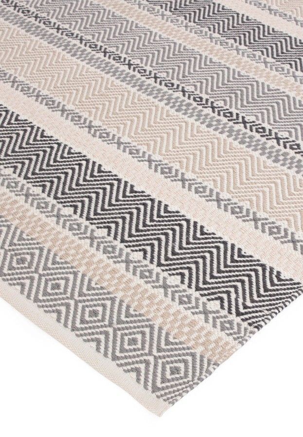 Еко килим для вулиці і дому Boardwalk Grey Stripe Multi Colour 120х170 см