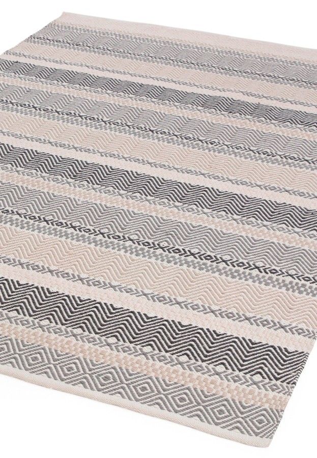 Еко килим для вулиці і дому Boardwalk Grey Stripe Multi Colour 120х170 см