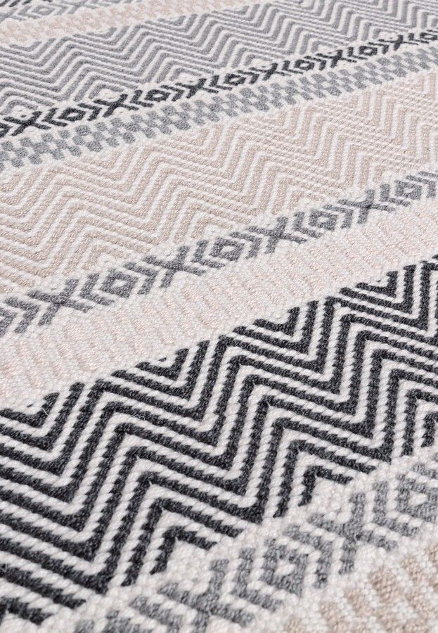 Еко килим для вулиці і дому Boardwalk Grey Stripe Multi Colour 120х170 см
