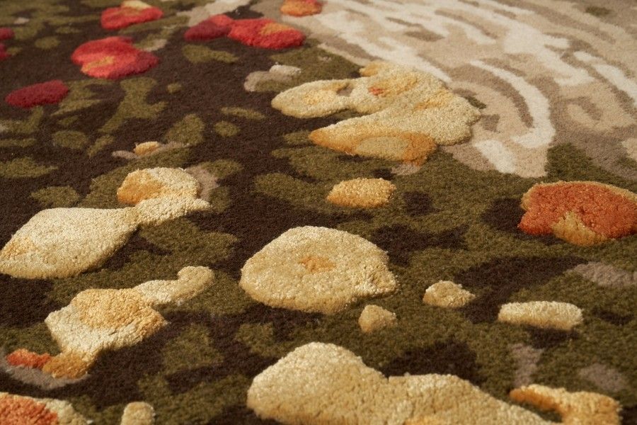 Ковер ручной работы Spring Flowers &Oslash;250 круглый