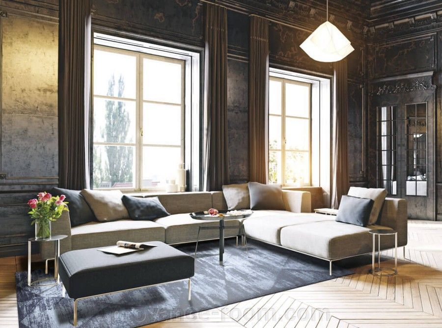 Килим легкої чистки BASEL Gold 160x230, Золотий, 1.6 х 2.3 м, Золотий