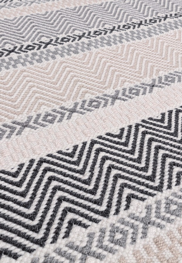 Еко килим для вулиці і дому Boardwalk Grey Stripe Multi Colour 160х230 см