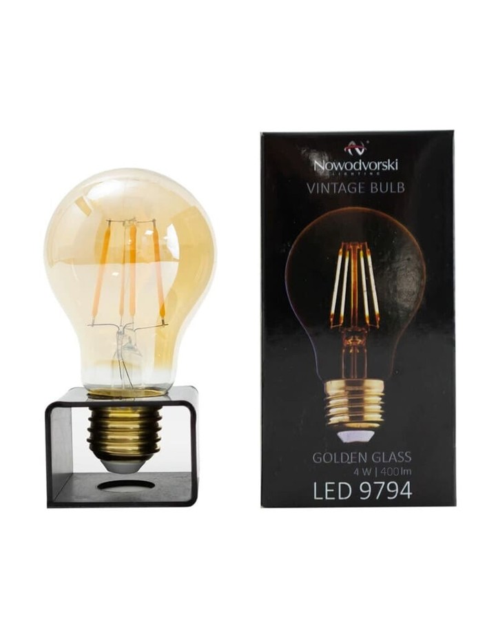 9794 Лампа Nowodvorski BULB VINTAGE LED 4W, 2200K, E27, ANGLE 360 CN