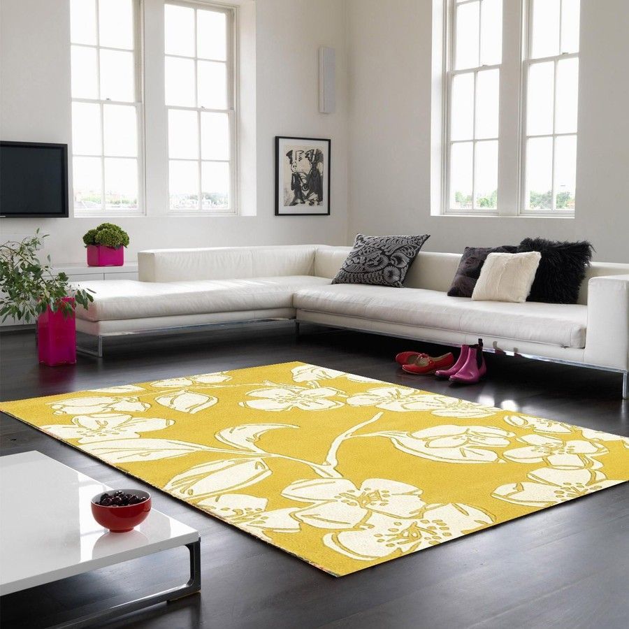 Килим Matrix MAX15 Devore Yellow Floral 200х300 см