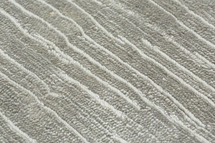 Килим ручної роботи Celia Glacier Gray 200x300, сірий, 2 x 3 м, Сірий