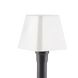 Уличный светильник Polux Giza E27 1x10W чорний IP44