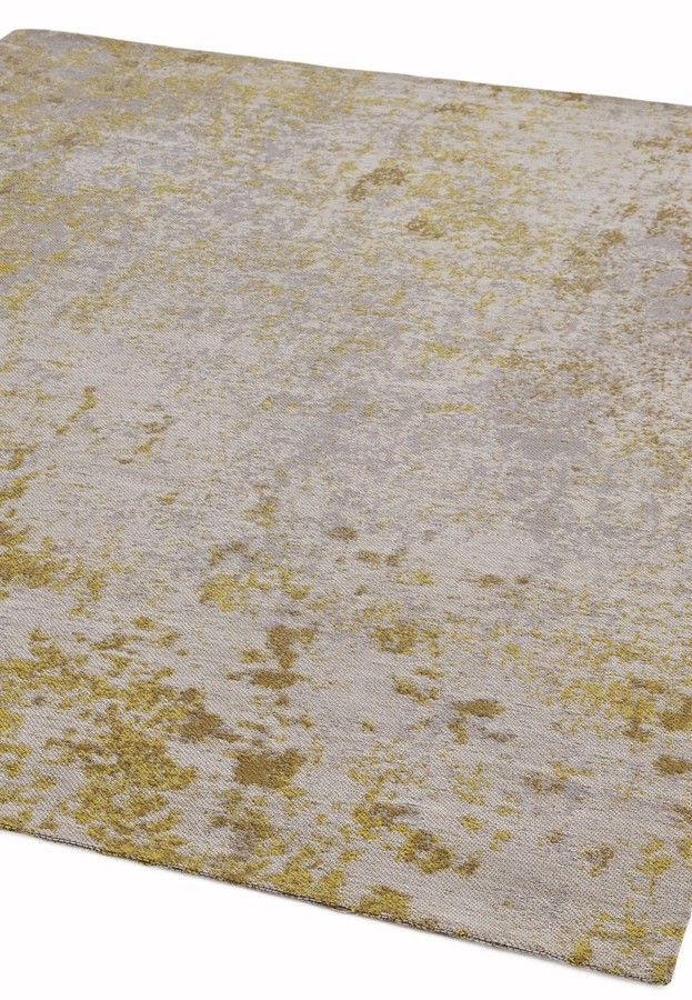 Эко ковер для улицы и дома Dara Ochre Abstract 120х170 см