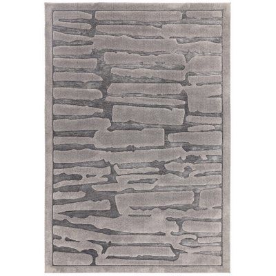 Килим Valley Charcoal Path 120х170 см