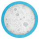 Светильник светодиодный декоративный «Обратная сторона луны». ø 40 см. (голубой)