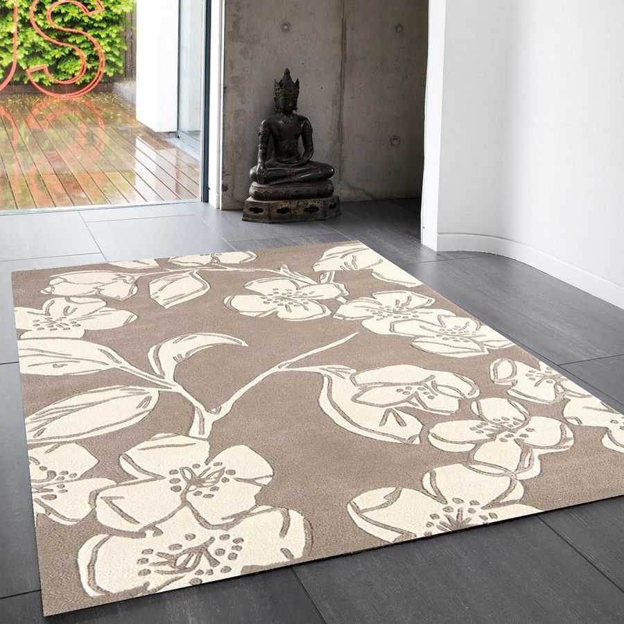 Килим Matrix MAX14 Devore Taupe Floral 200х300 см
