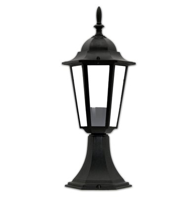 Уличный светильник LIGURIA-LTPOLUX E27 1x20W чорний IP43