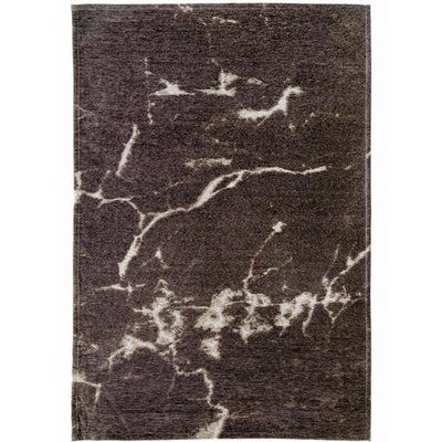 Килим легкої чистки Carrara Taupe 160x230, Сірий; Чорний, 1.6 х 2.3 м, Сірий, Чорний