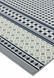 Ковер для улицы и дома Antibes AN06 Blue Cream Geometric 80x150