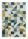 Килим Sketch SK03 Shapes Green 120х170 см