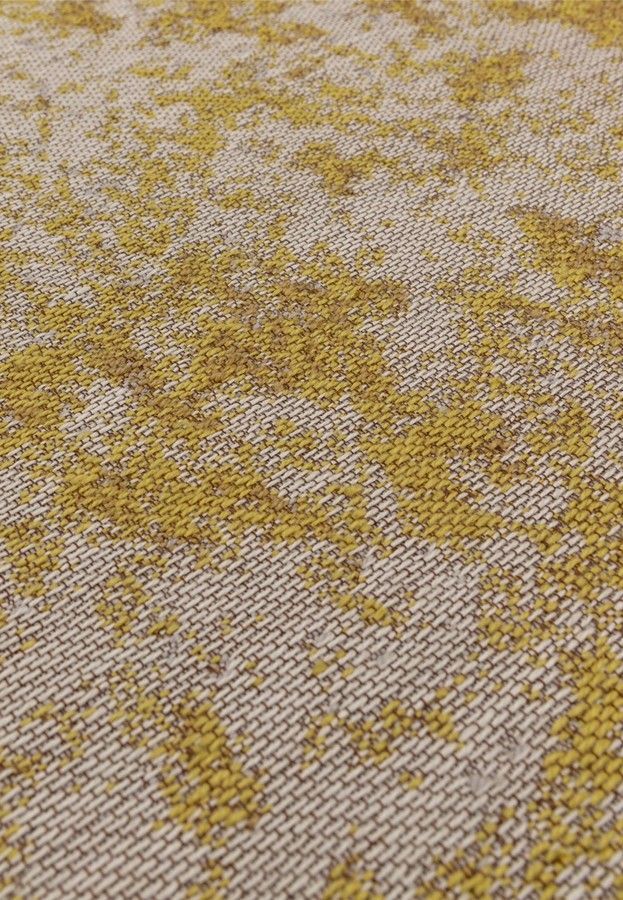 Эко ковер для улицы и дома Dara Ochre Abstract 200х290 см