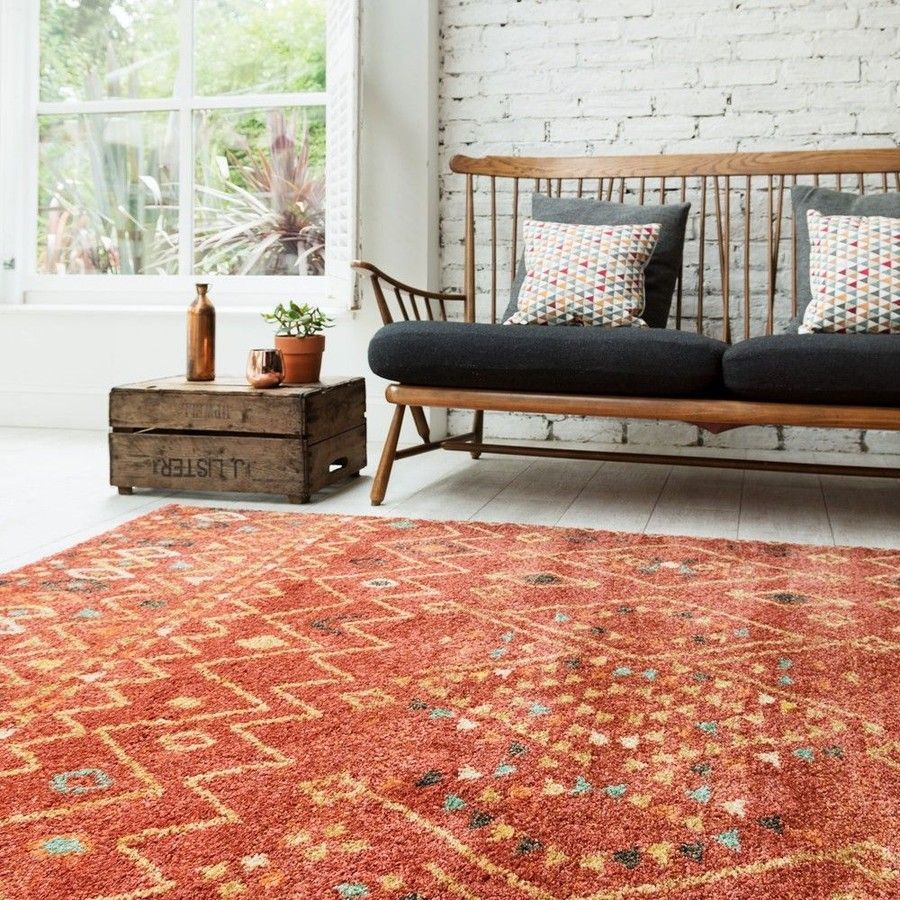 Килим Yale YA02 Russet 80х150 см