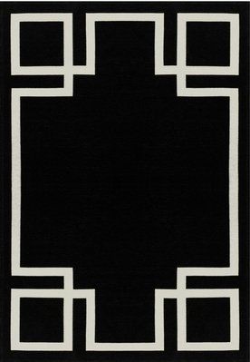 Ковер легкой чистки Hampton Black 160x230