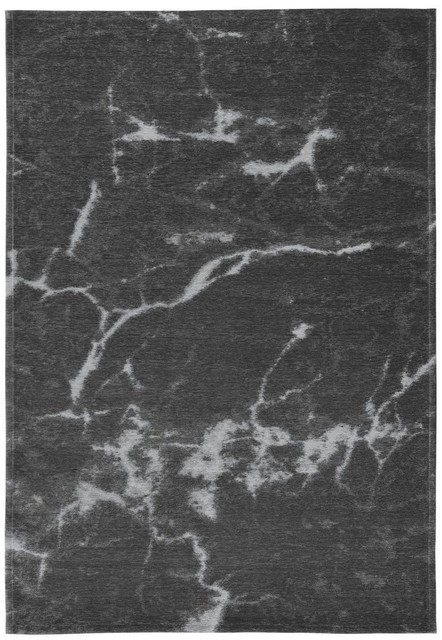 Ковер легкой чистки Carrara Gray 160x230, сірий, 1.6 х 2.3 м, Серый