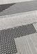 Килим для вулиці і дому Monty Black/Grey Geometric Indoor/Outdoor MN05 160x230 см