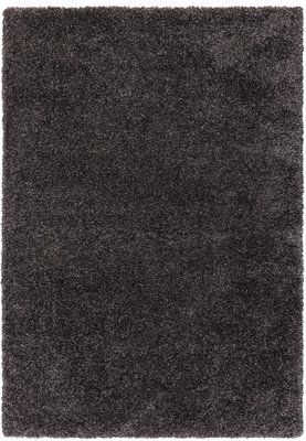 Ковер Ritchie Charcoal мягкий на ощупь лохматый 120x170 см
