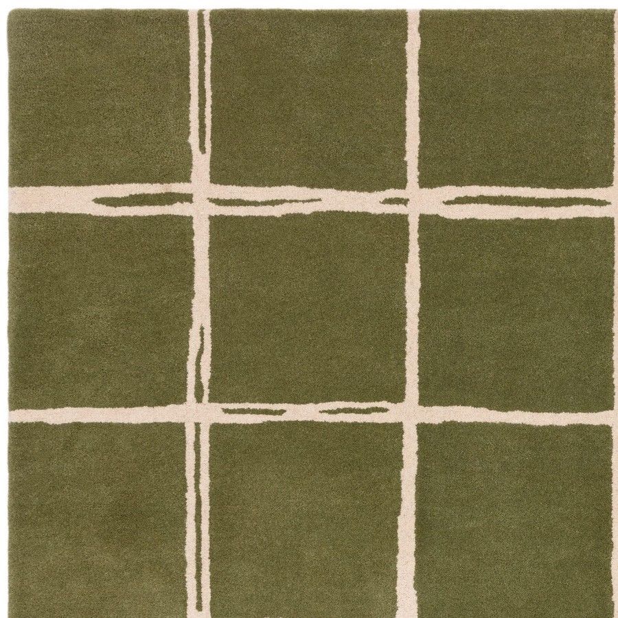 Килим Albany Grid Olive 120x170 см