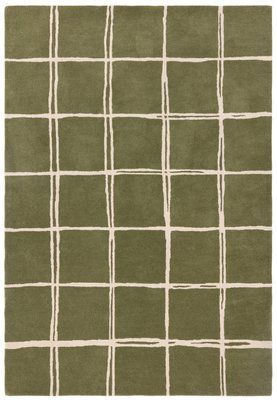 Ковер Albany Grid Olive 160x230 см